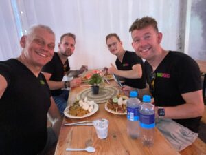 Schikmakers Robbin Holweg, Kevin Lankveld, Marc Hartman en Jos Taken